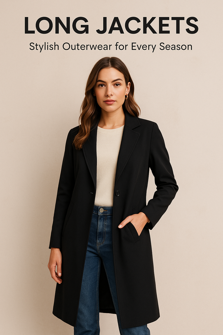 Trendy Long Jackets Collection
