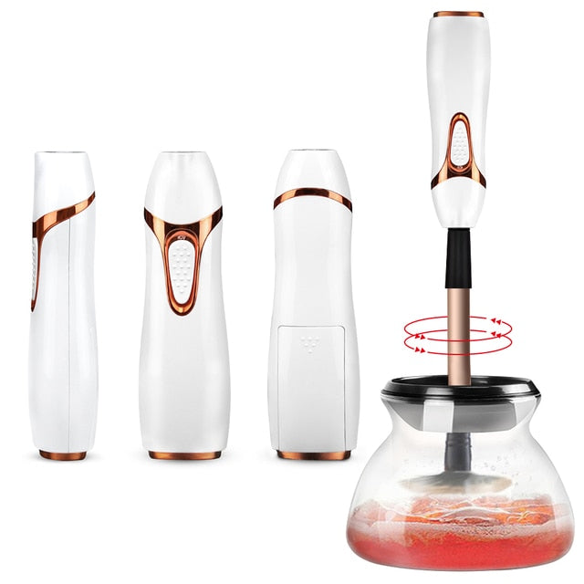 منظف ومجفف فرش الماكياج التلقائي