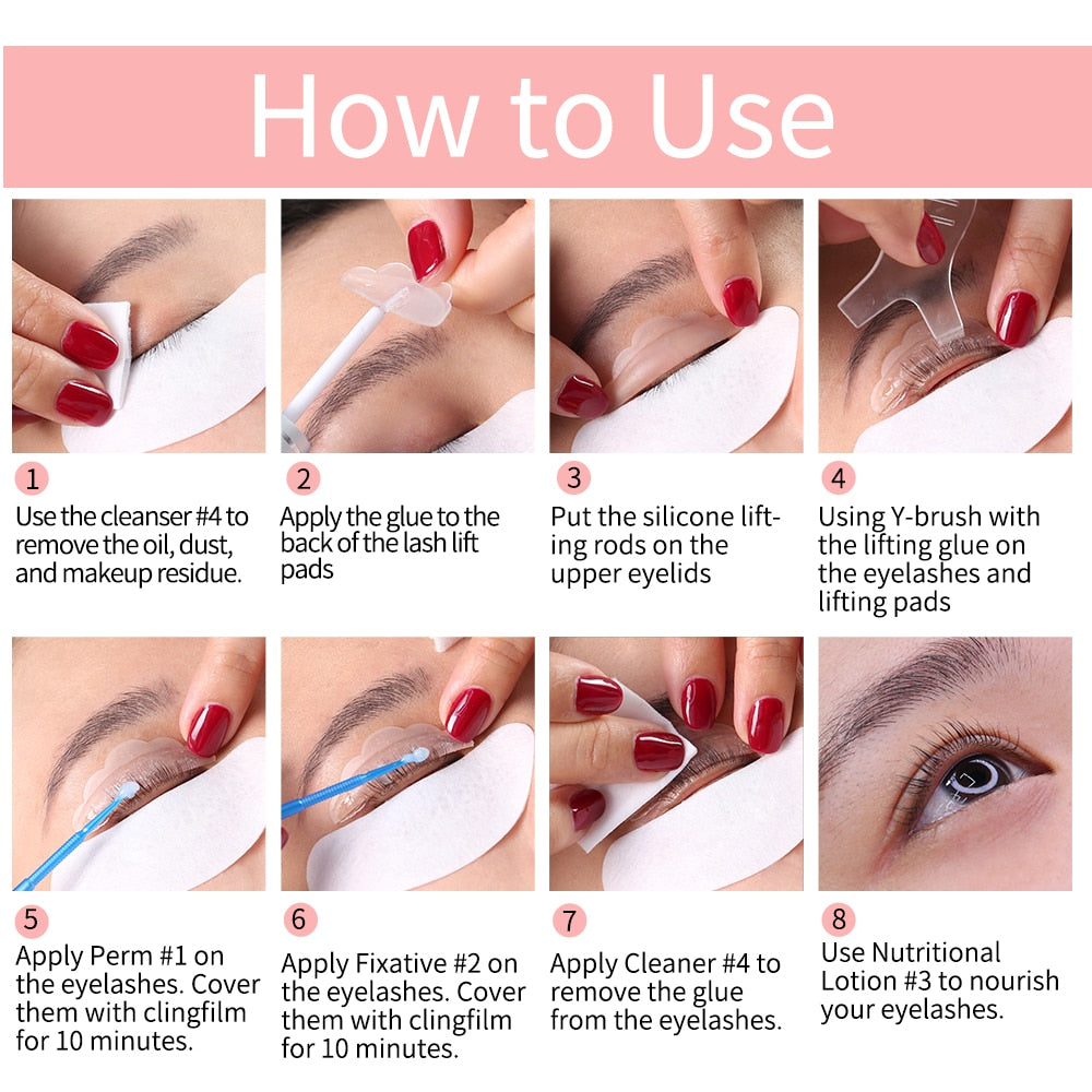 دروبشيبينغ ICONSIGN Lash Lift Kit Lifiting Eyelash