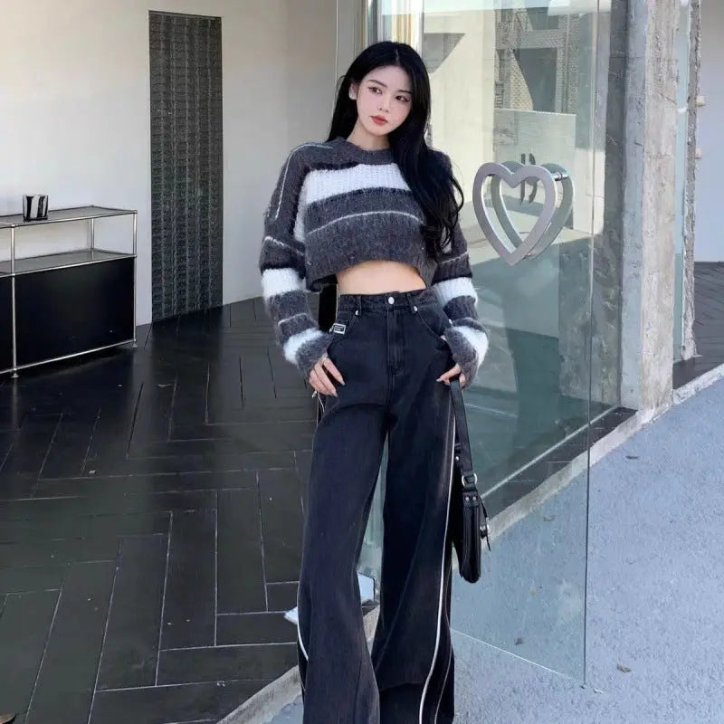 Slimming And Straight Wide Leg Pants Trousers My Store