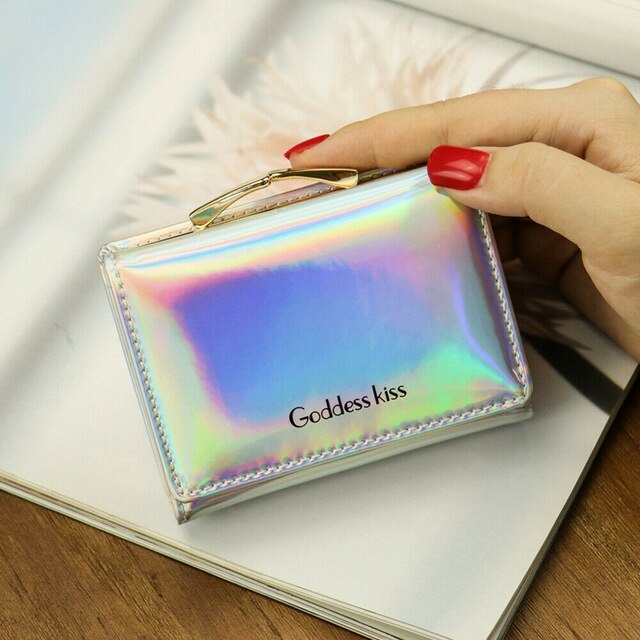 Student's Cute Simple Cool Retro Foldable Wallet For Women