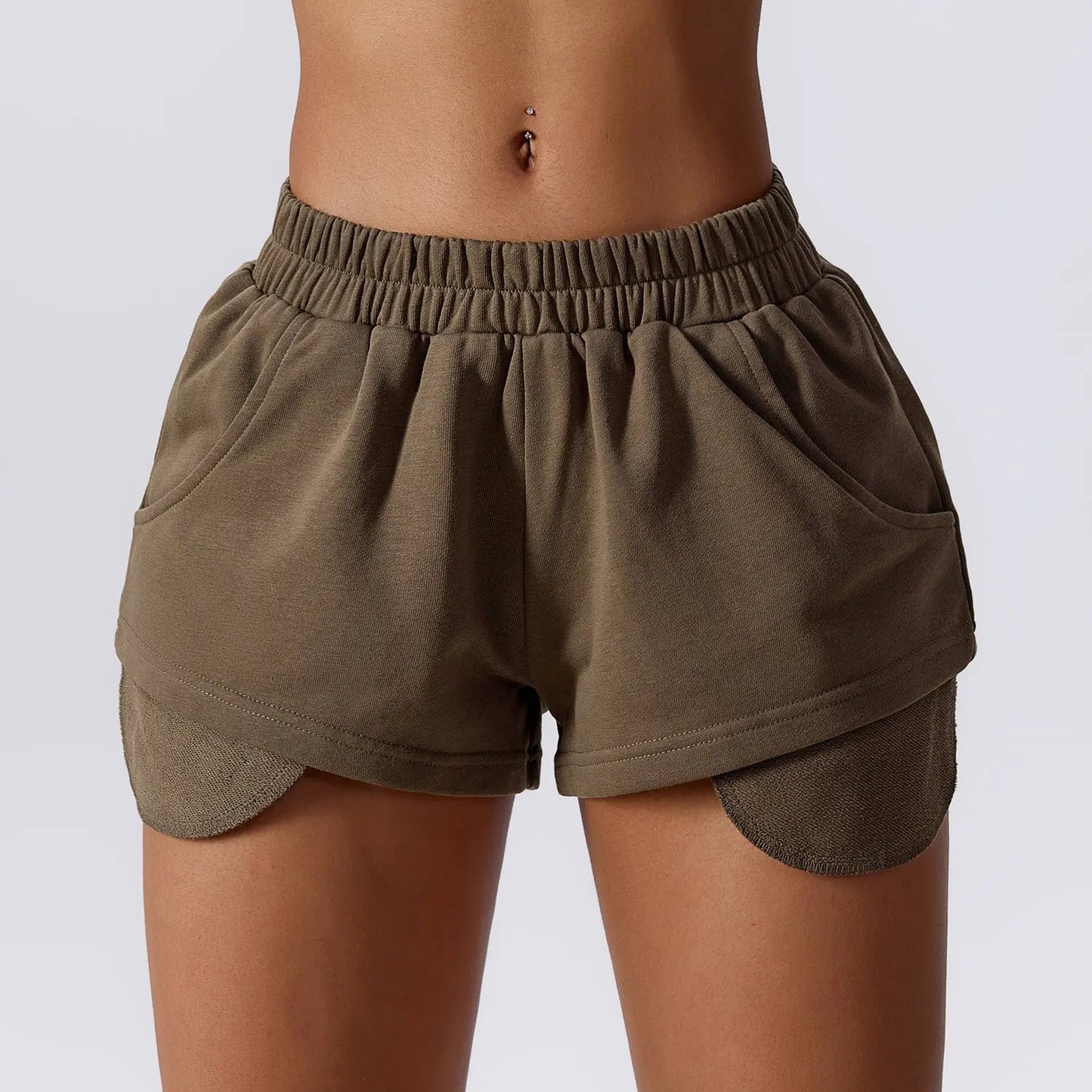 Loose Sports Fleece And Shorts Women's Quick-drying My Store