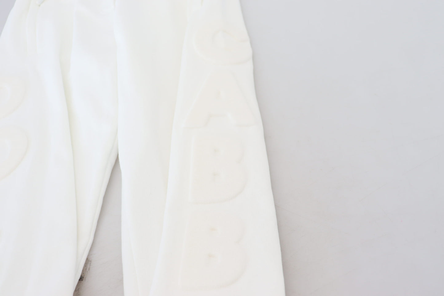 Dolce & Gabbana White Cotton Women Sweatpants Pants