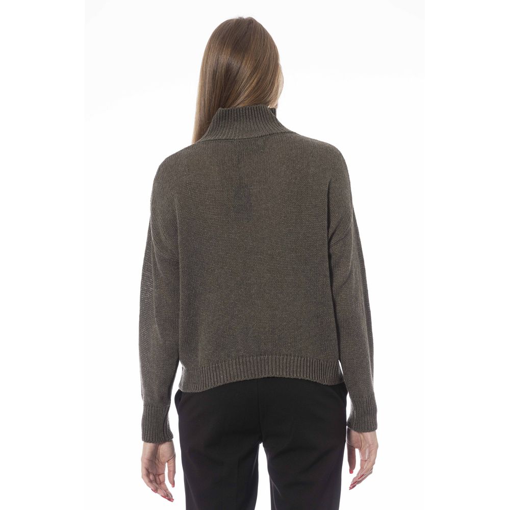 Baldinini Trend Green Viscose Women Sweater