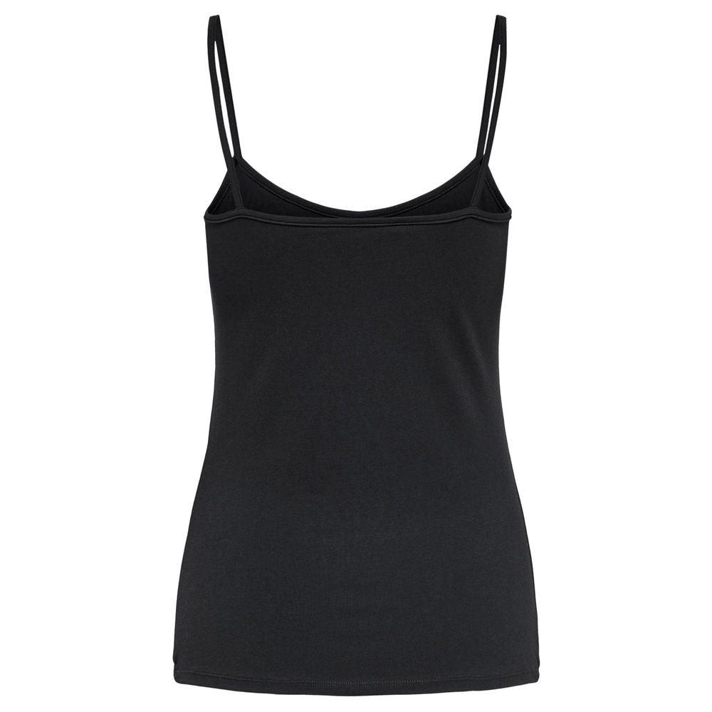 Only Black Cotton Tank Top