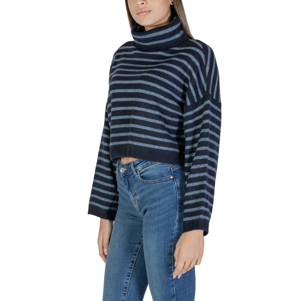 Only Blue Marabou Sweater