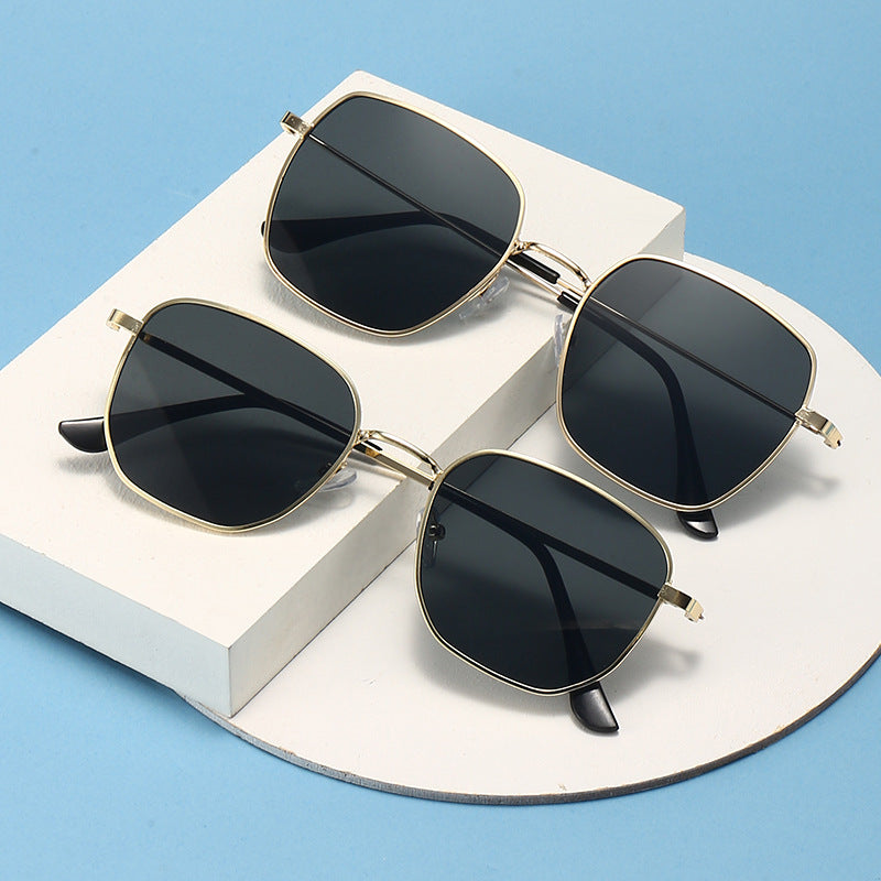 Women Vintage Literary Box Sunglasses Accessories