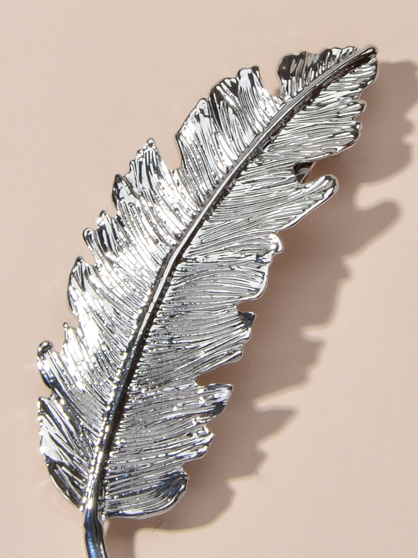 Hair Accessories Gold Silver Feather Metal Hairgrips Hair Clips Hair