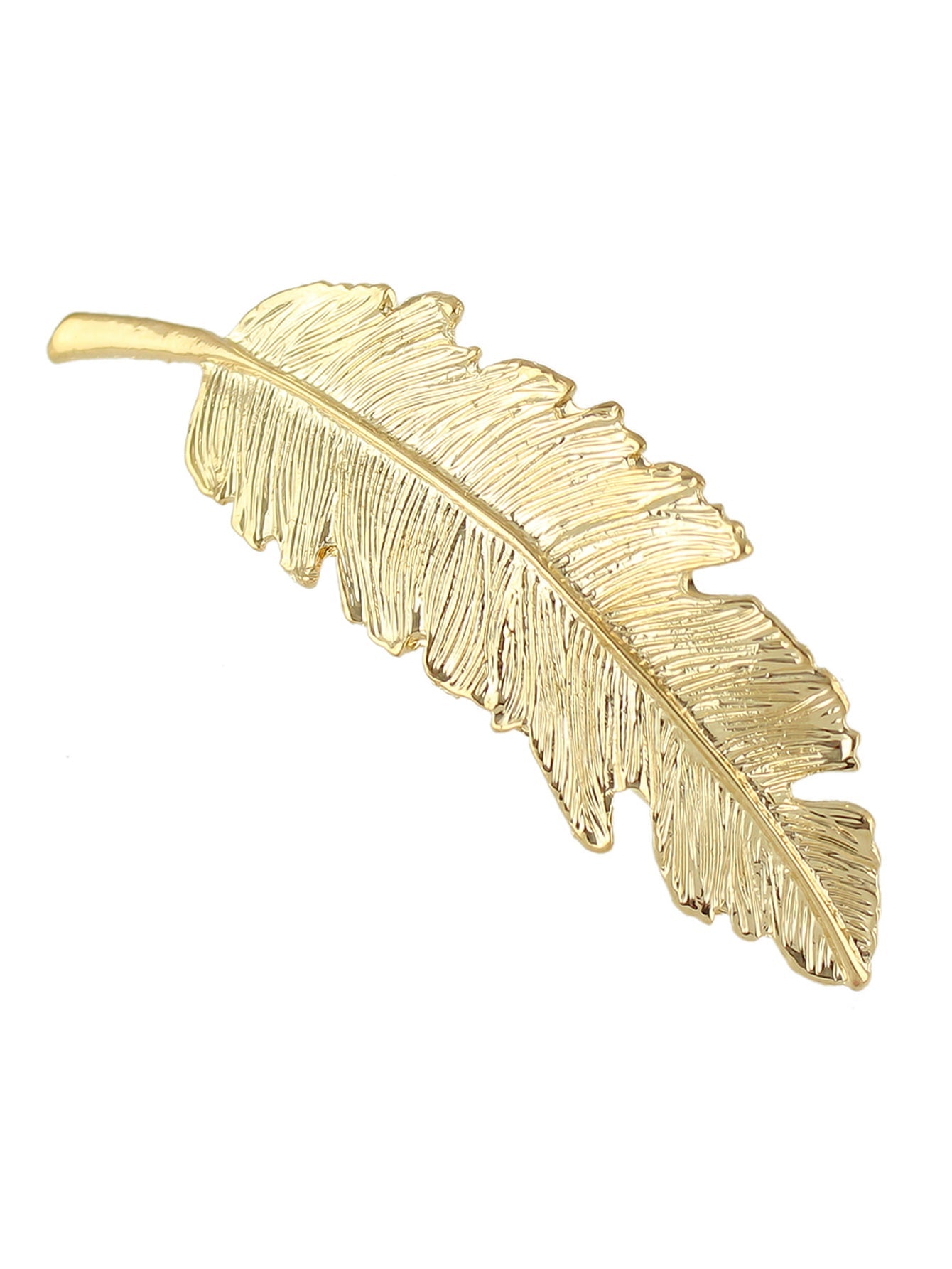 Hair Accessories Gold Silver Feather Metal Hairgrips Hair Clips Hair