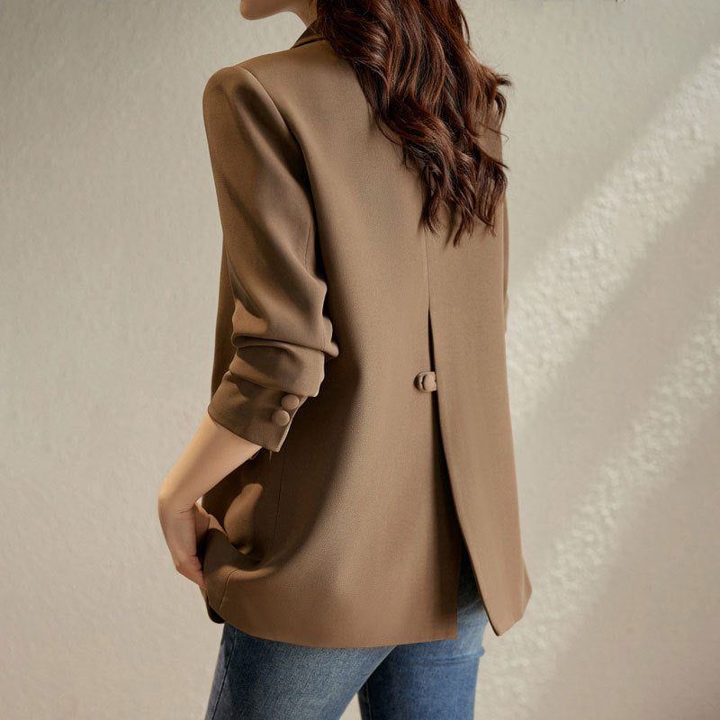 High-Grade Small Suit Jacket Women's Long Sleeve