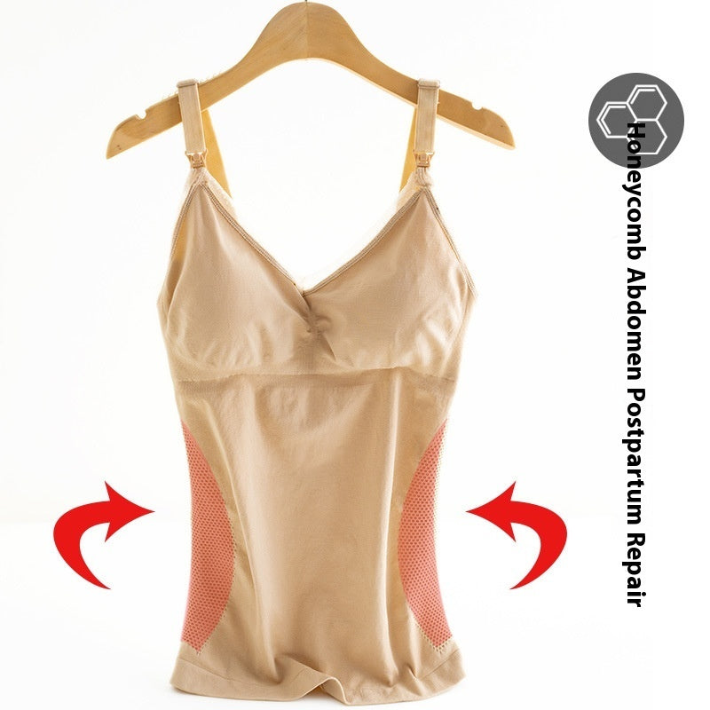 Postpartum Front Vest Front Buckle Camisoles For Breastfeeding
