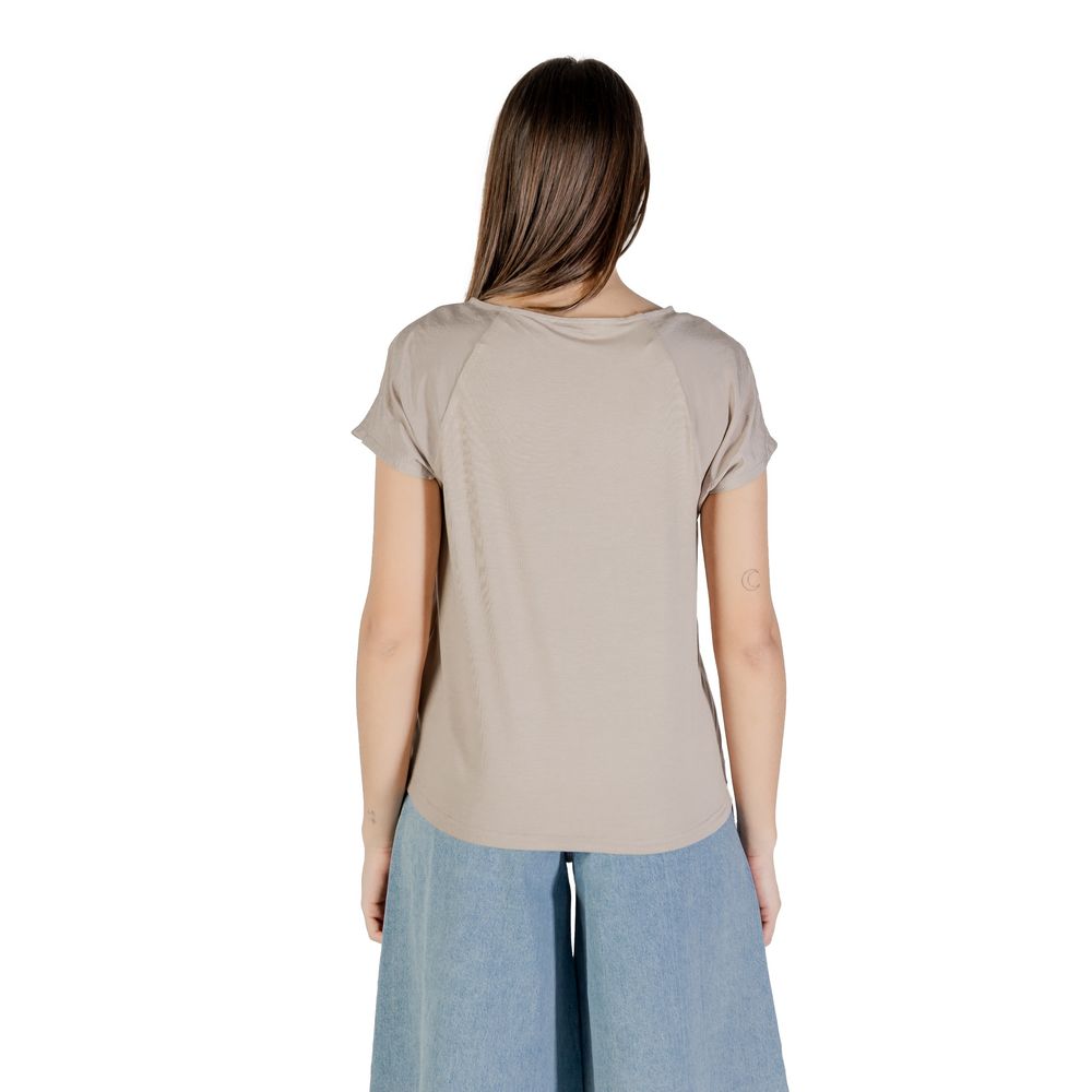 Street One Beige Modal Blouse