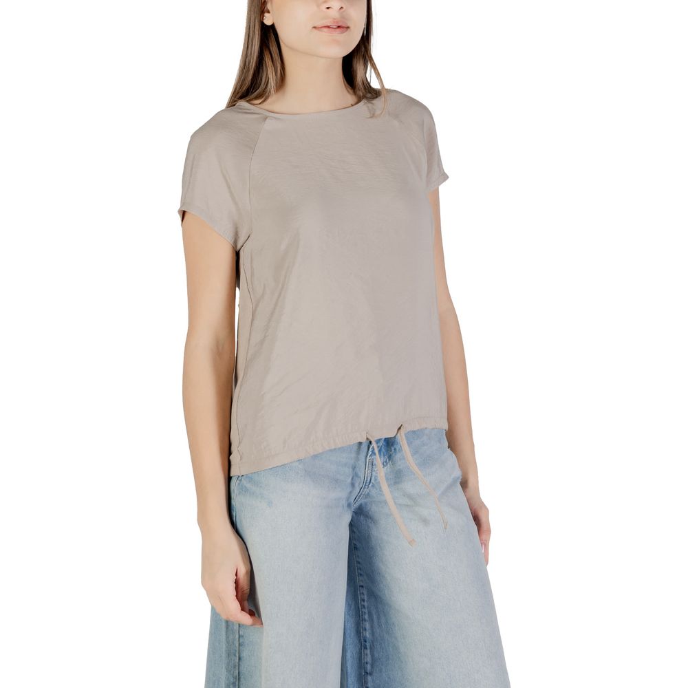 Street One Beige Modal Blouse