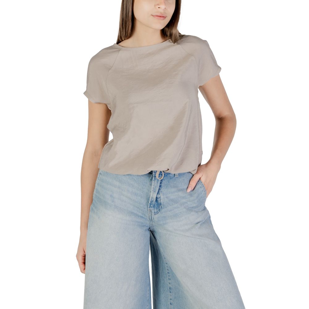 Street One Beige Modal Blouse