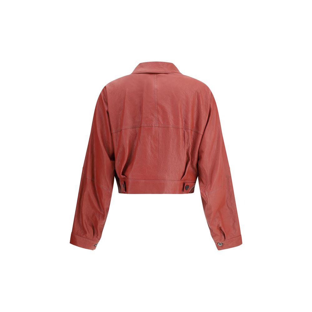 Brunello Cucinelli Leather Jacket