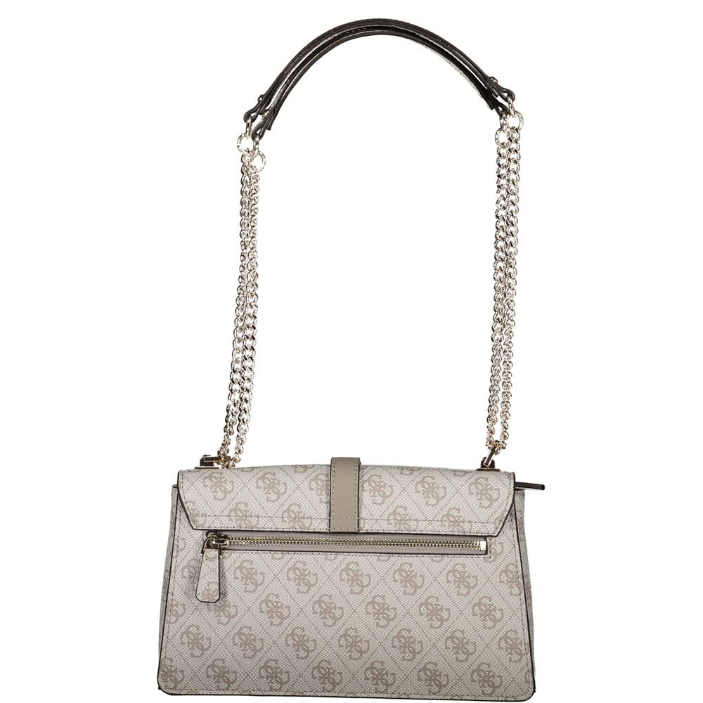 Guess Jeans Gray Polyethylene Handbag