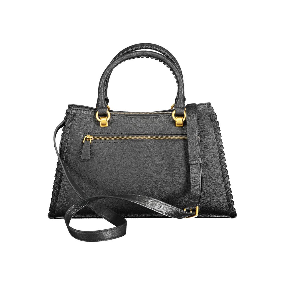 Guess Jeans Black Polyethylene Handbag