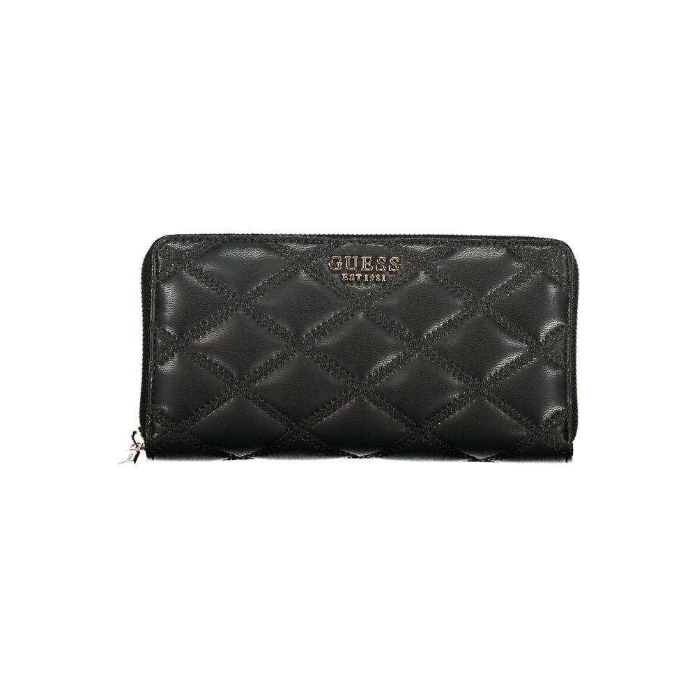 Guess Jeans Black Polyethylene Wallet