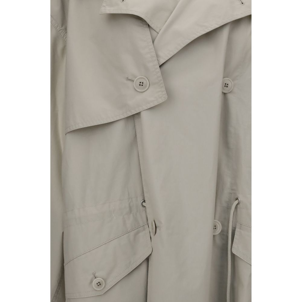 Lemaire Hooded Trench Coat