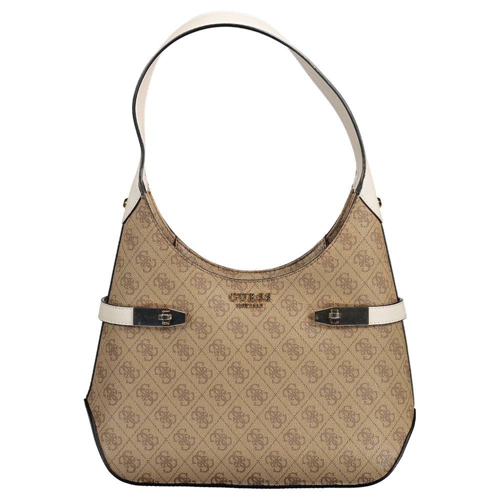 Guess Jeans Beige Polyethylene Handbag