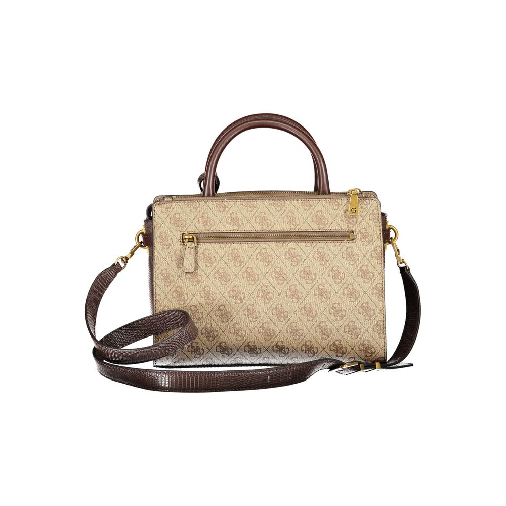 Guess Jeans Beige Polyethylene Handbag