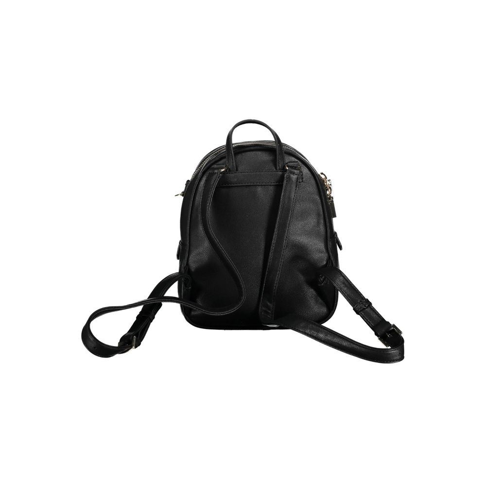 Guess Jeans Black Polyethylene Backpack