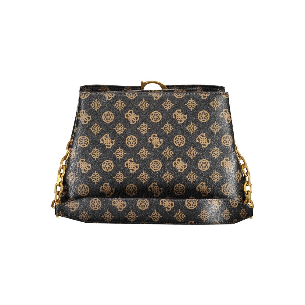 Guess Jeans Brown Polyethylene Handbag