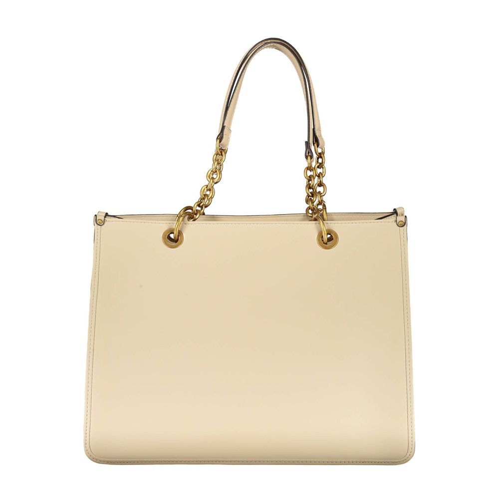 Guess Jeans Beige Polyethylene Handbag