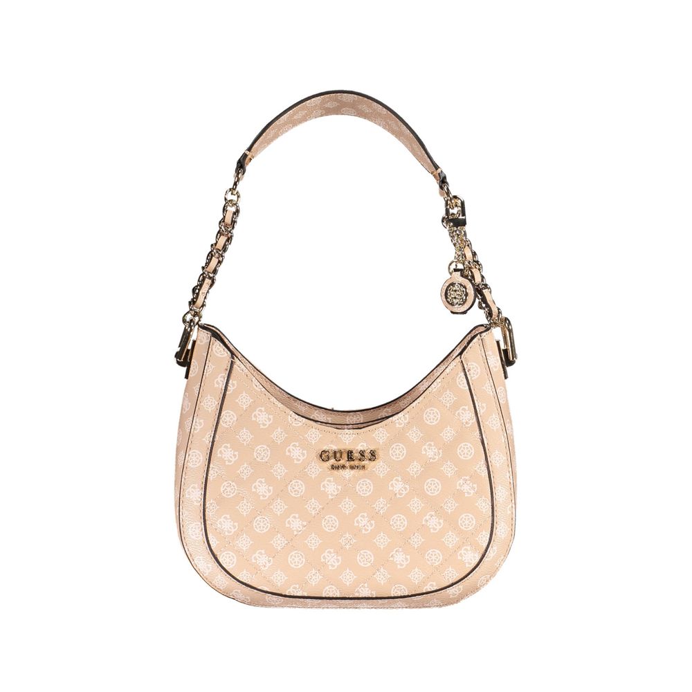 Guess Jeans Pink Polyethylene Handbag
