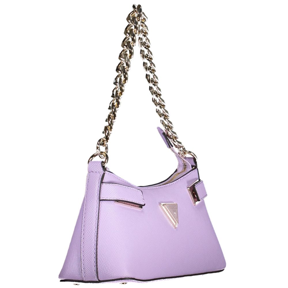 Guess Jeans Purple Polyethylene Handbag