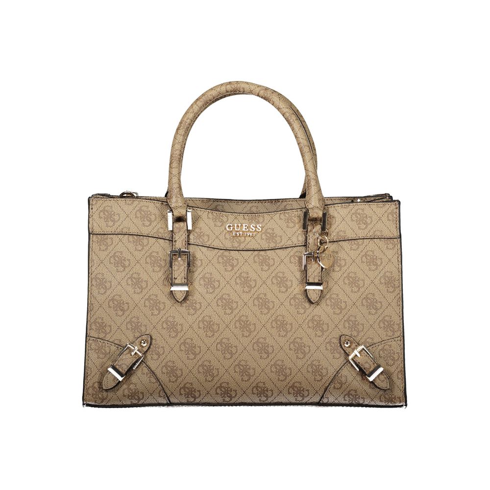 Guess Jeans Beige Polyethylene Handbag