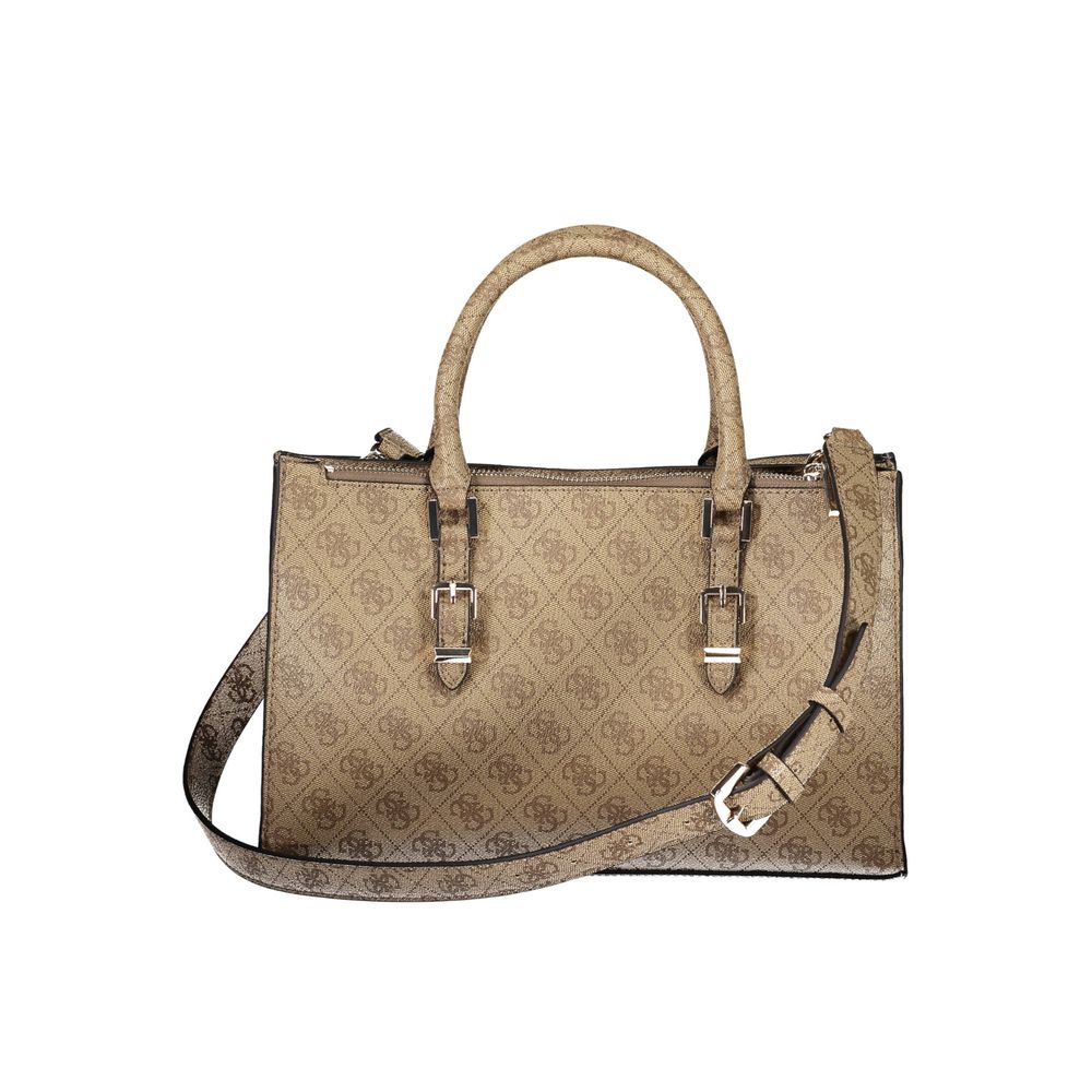Guess Jeans Beige Polyethylene Handbag