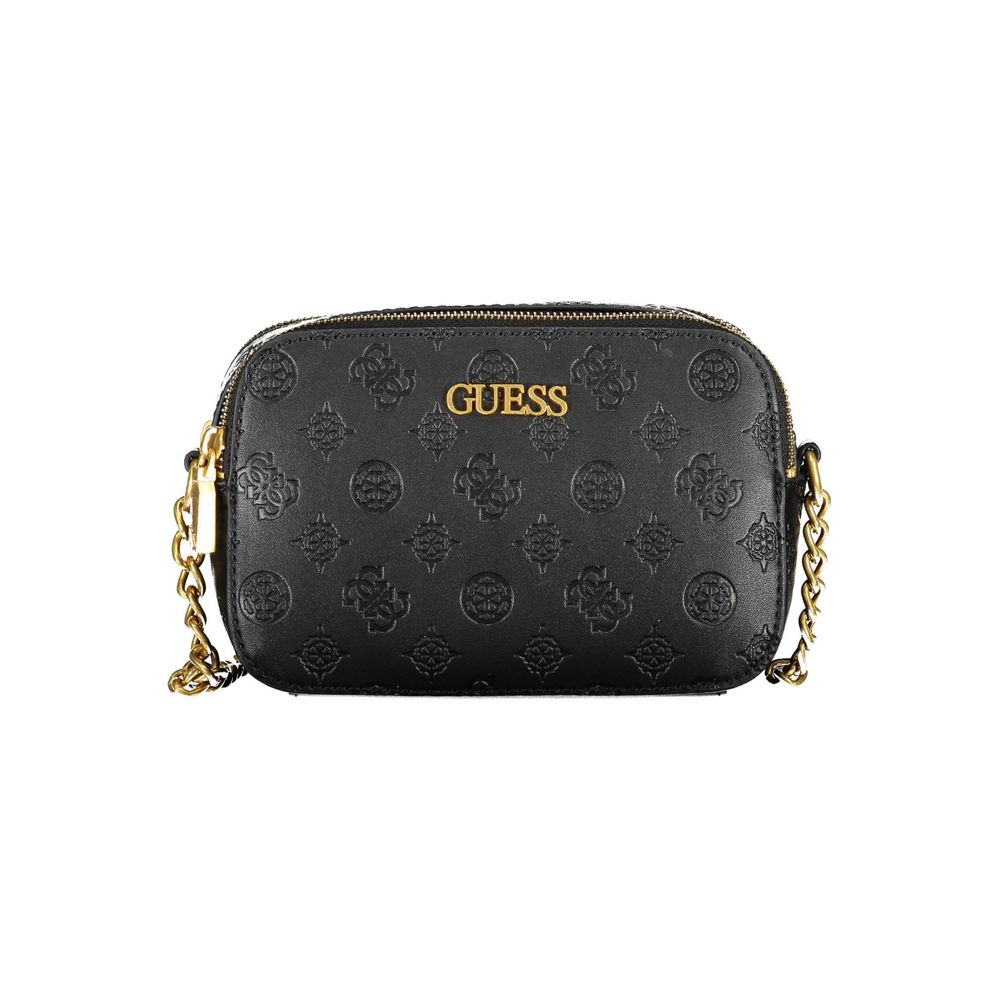 Guess Jeans Black Polyethylene Handbag