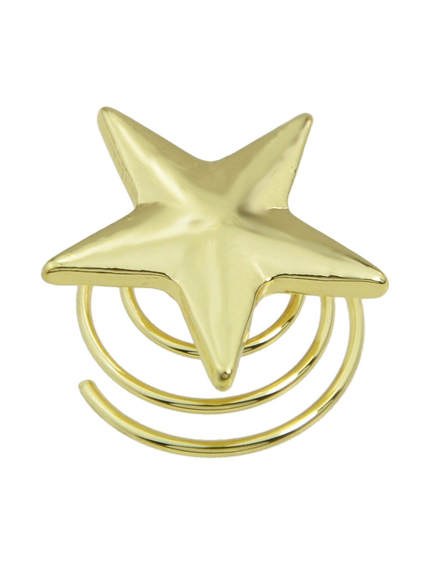 1pc Lovely Hair Accessories Gold Star Hair Clip Holder Hair Pin Hair