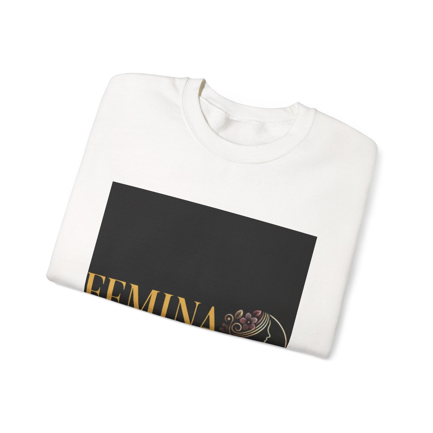 FEMINA Worldwide Crewneck Sweatshirt | Cozy Unisex Pullover for Fashion Lovers, Casual Wear, Holiday Gifts, Self-Care Days