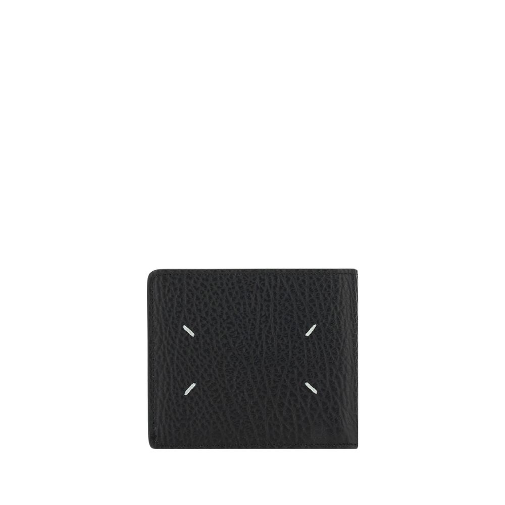 Margiela Wallet with iconic contrast stitched