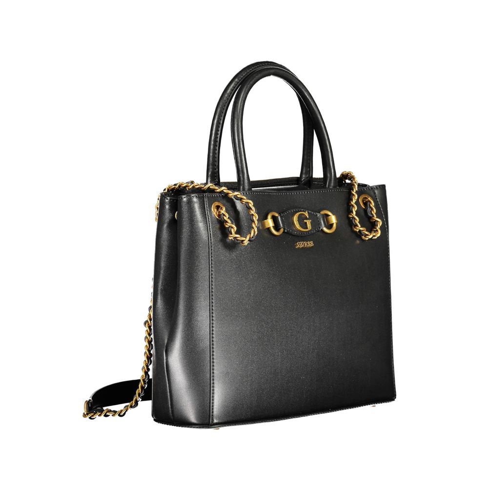 Guess Jeans Black Polyethylene Handbag