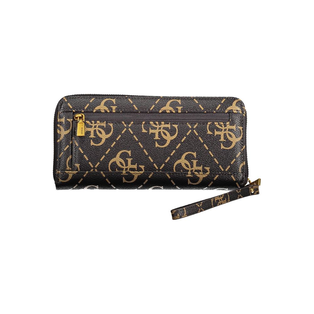 Guess Jeans Brown Polyethylene Wallet