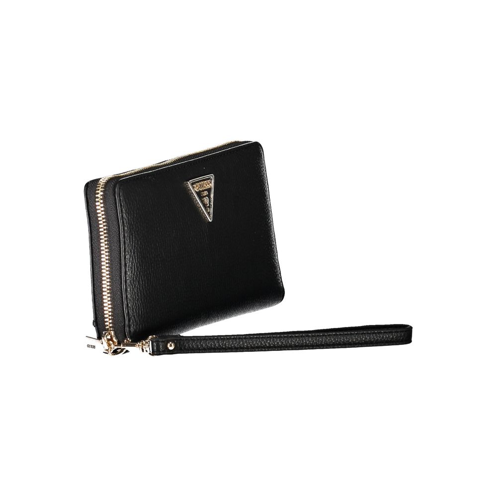 Guess Jeans Black Polyethylene Wallet