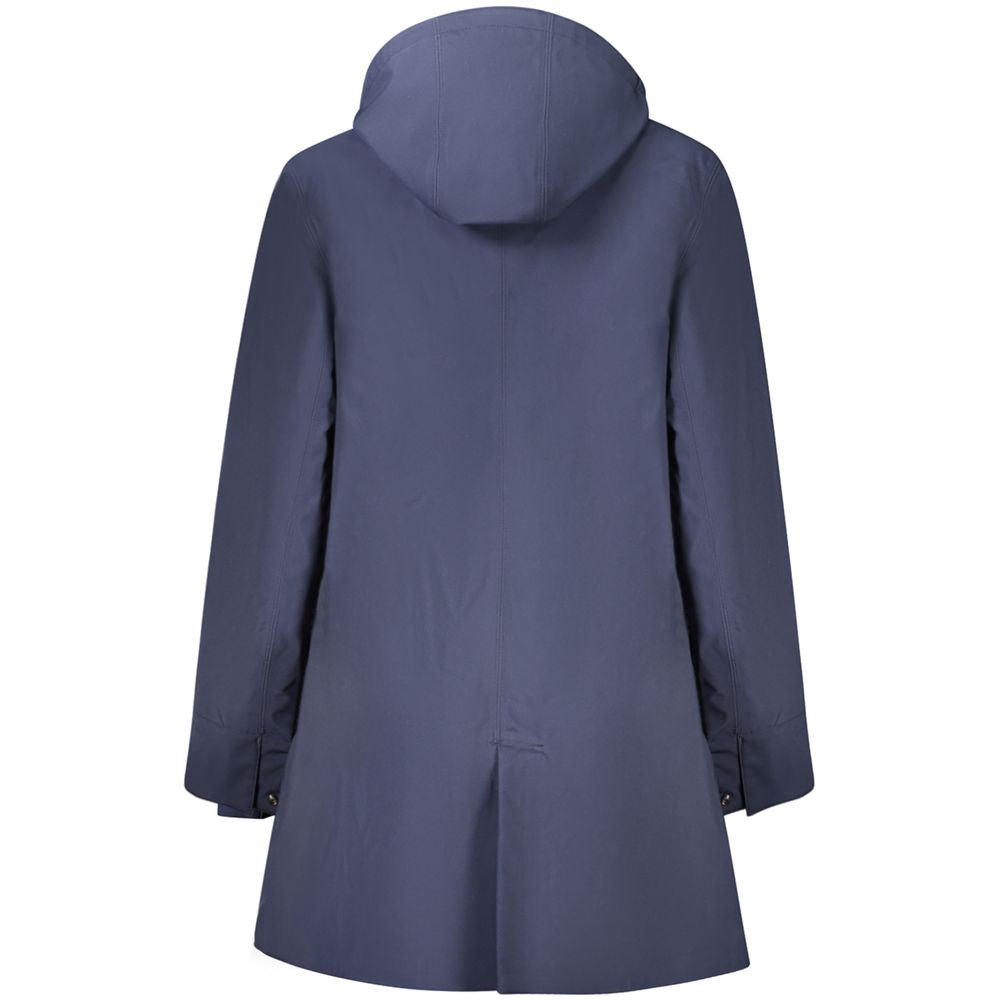 K-WAY Blue Polyester Jackets & Coat