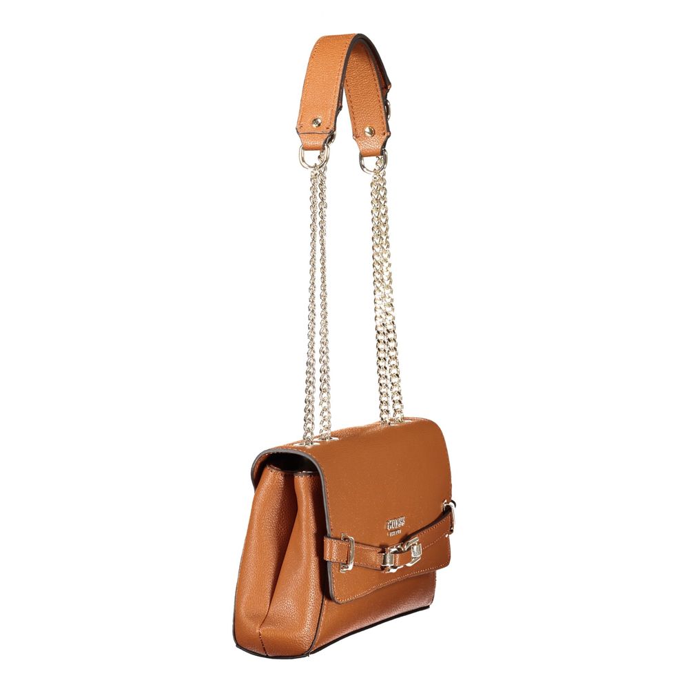 Guess Jeans Brown Polyethylene Women Handbag