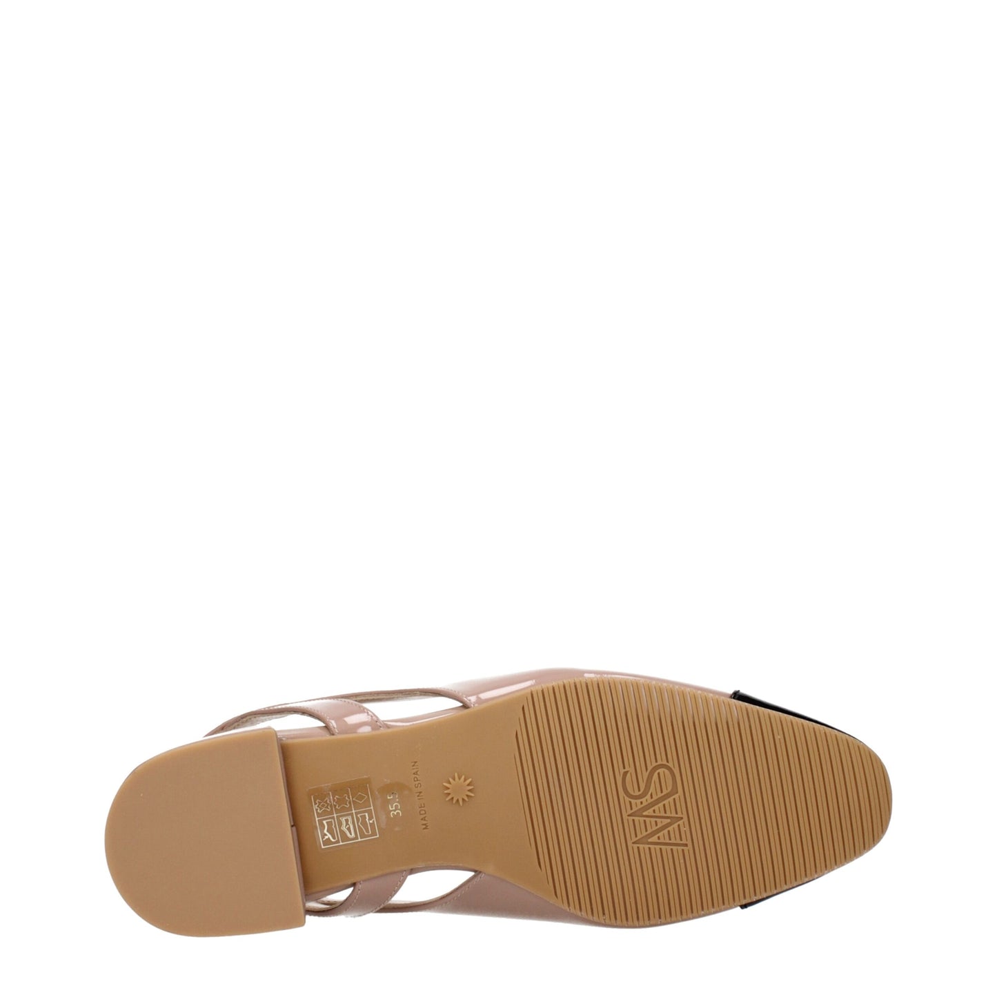 Stuart Weitzman Pink Leather Ballet Flats