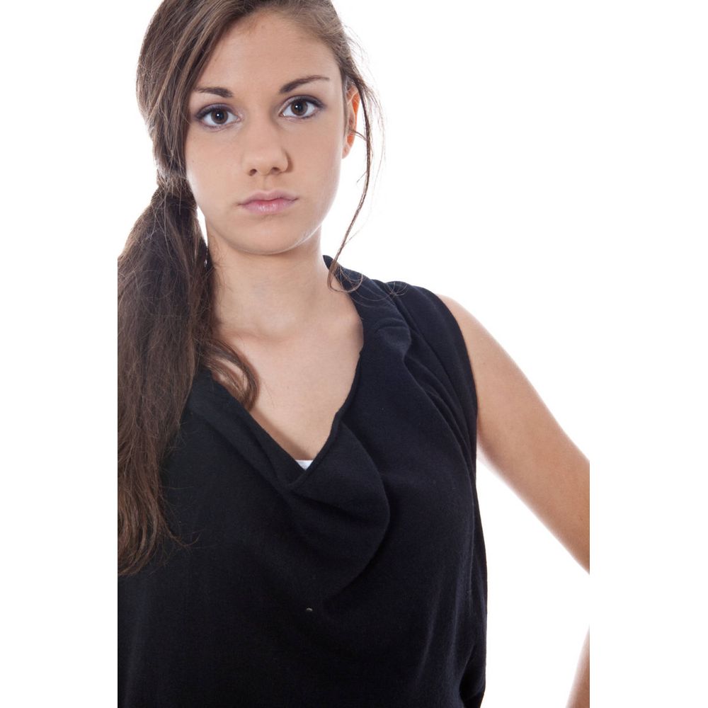 Phard Black Nylon Sweater