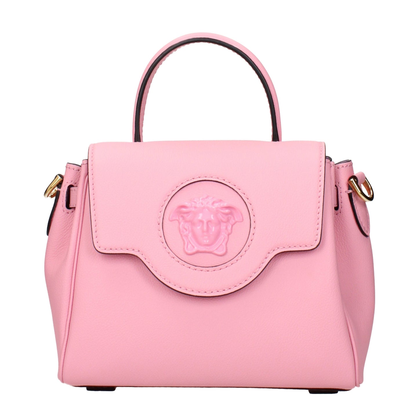 Versace Pink Leather Handbags