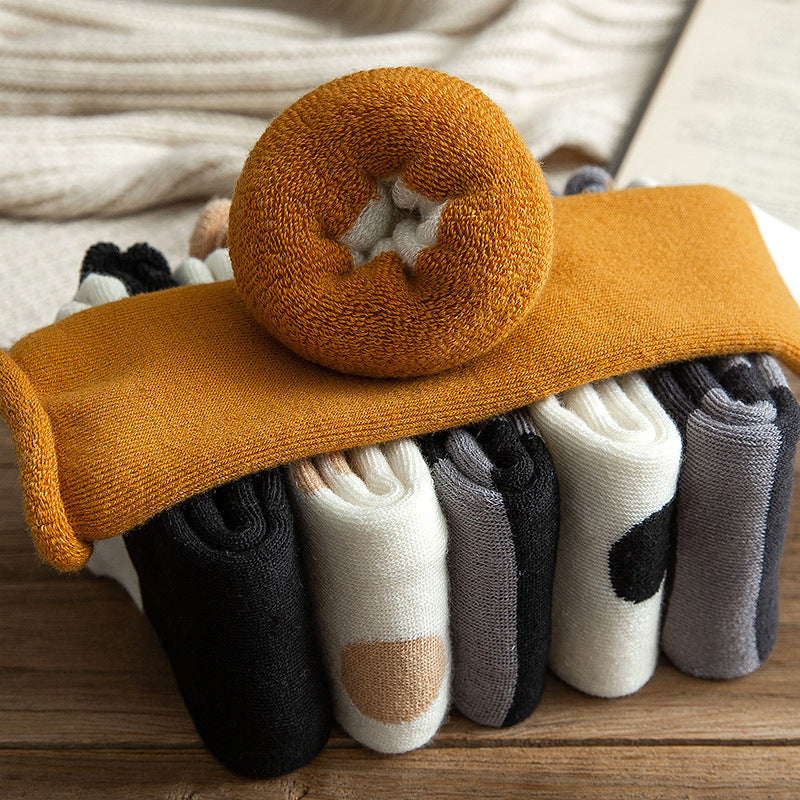 Loose Mouth Socks For Pregnant Women, Warm Socks, Tube Socks