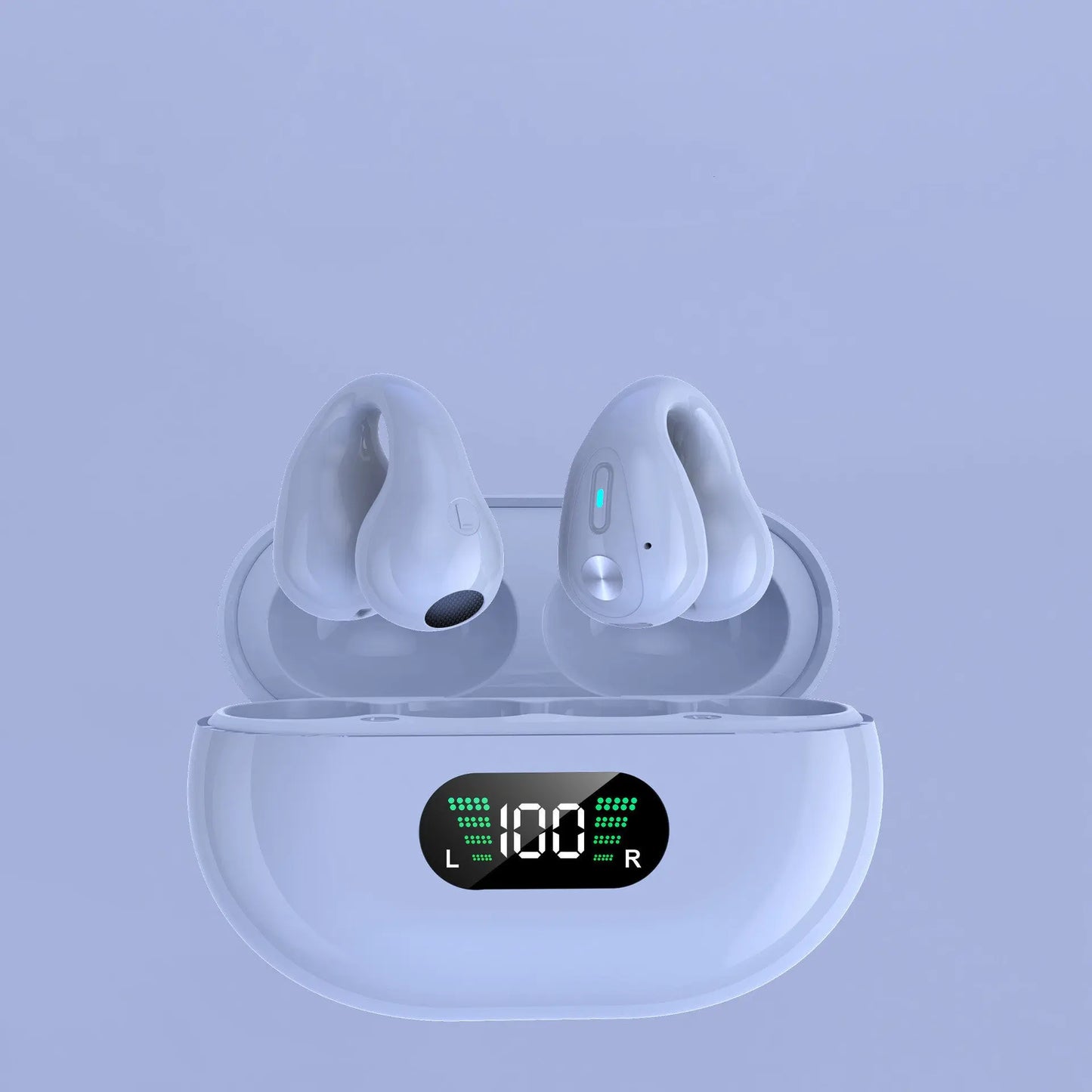 Bone Conduction Headphones TWS Earbuds Ear Clip Bluetooth 5.3 Touch Wireless Earphone In-Ear Bass HIFI Sports Headset My Store