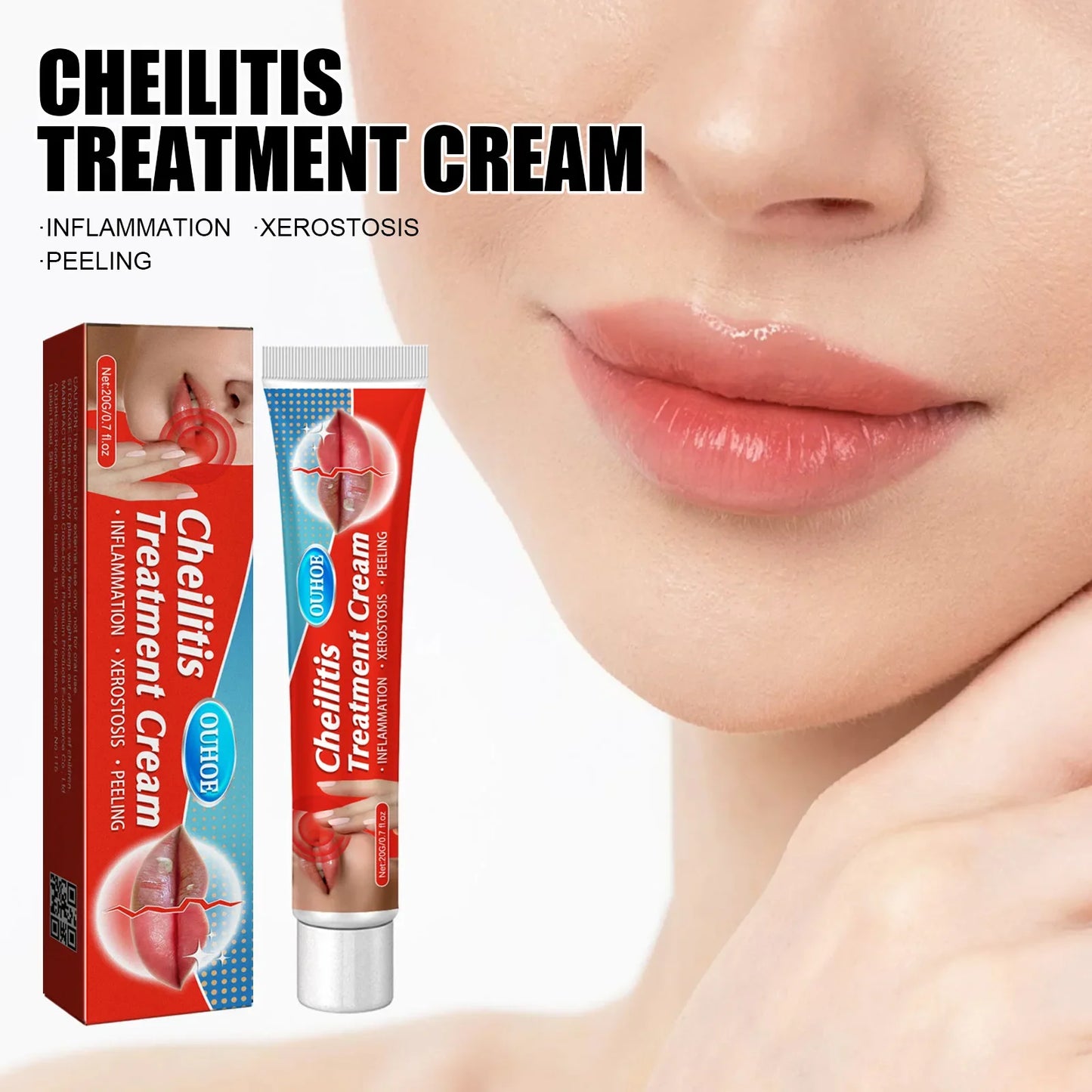 Lip Pattern Care Cream Water Moisturizer Translucent Lip Oil Lip Repair Cream Moisturizing Hydrating Anti Drying Lightening