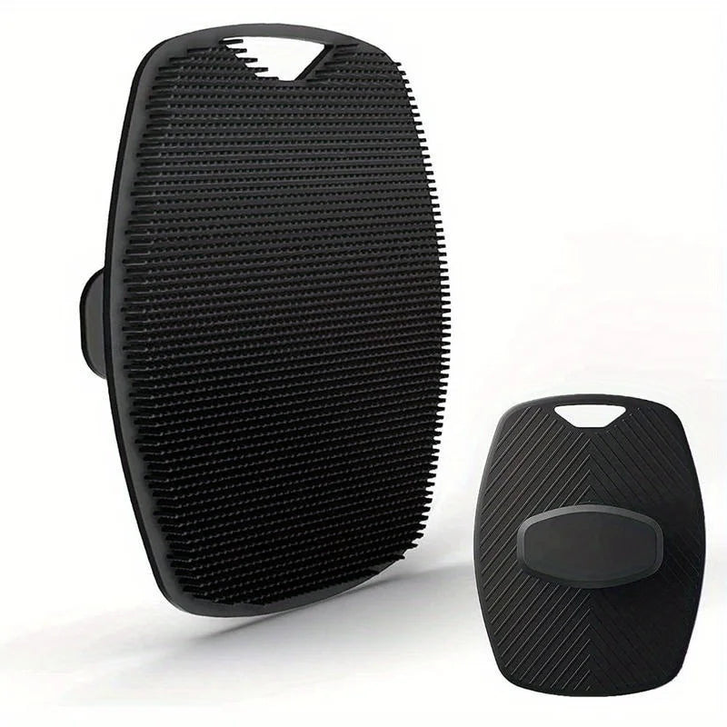 Gentleman's Exfoliator - Ergonomic Non-Slip Handle, Soft Silicone Body Scrubber for Gentle Exfoliation, Easy to Clean & Rinse
