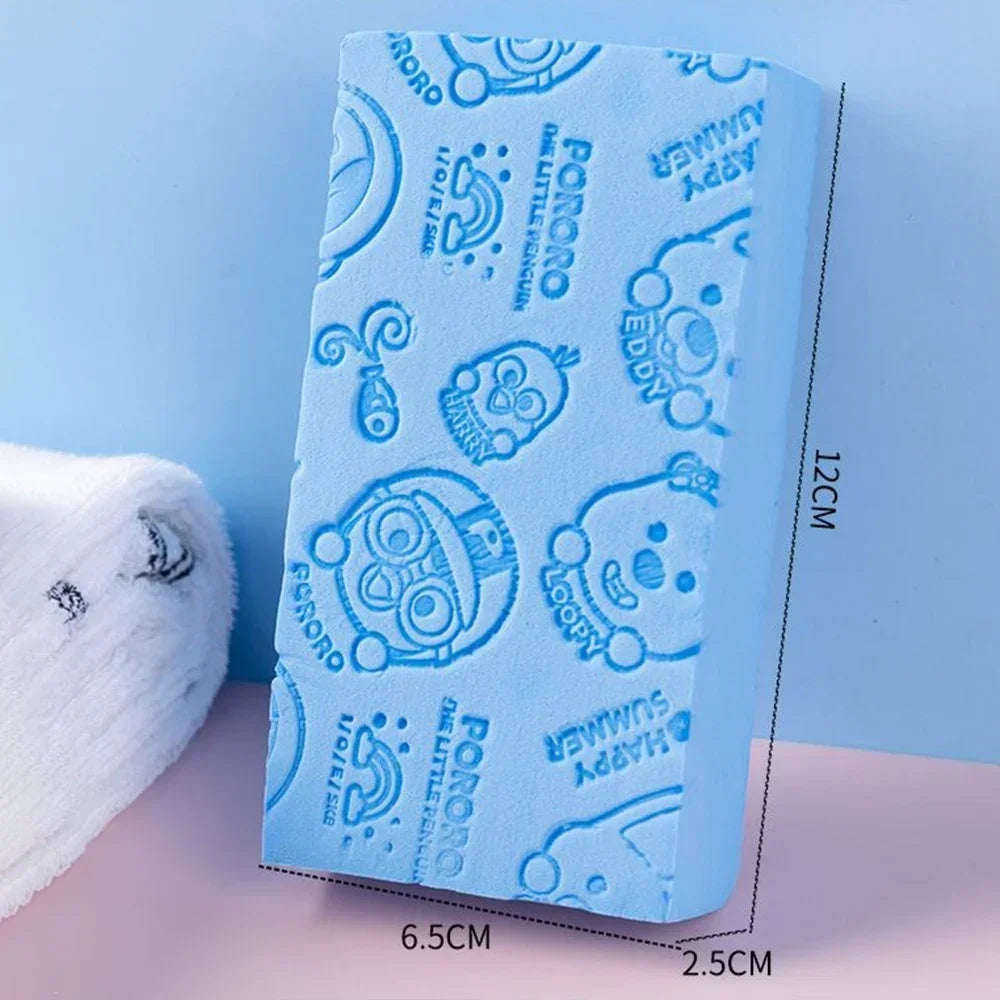 Exfoliating Scrub Shower Brush Soft Body Scrubber Bath Sponge Body Scrub Exfoliator Skin Cleaner Dead Skin Remover Bathing