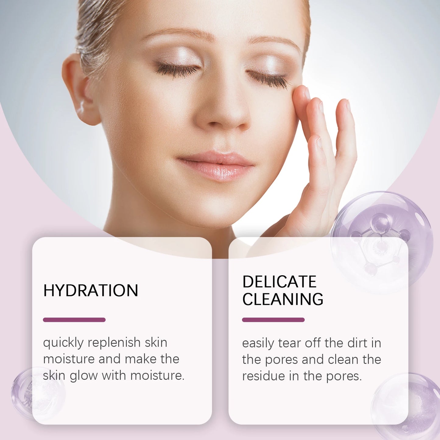 Collagen Peel-Off Mask: A gentle, nourishing, moisturizing mask that leaves skin radiant, smooth, delicate and supple